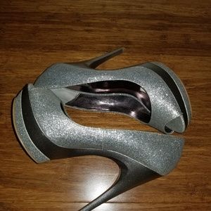 Cinderella Silver Stilletos